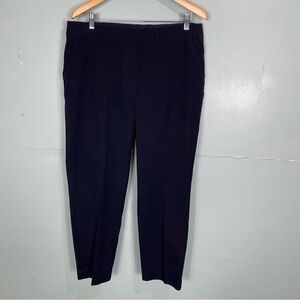 SPANX On The Go Ankle Slim Straight Pant Navy Blue XL 20365‎